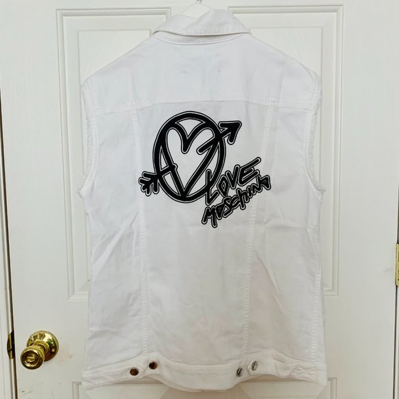 LOVE MOSCHINO VEST JACKET - Picture 1 of 14